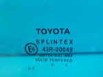 68104-05100 Стекло двери задней левой TOYOTA Avensis (T25) 2003-2008