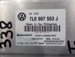 7L0907553J Блок управления подвеской VOLKSWAGEN Touareg 2002-2010