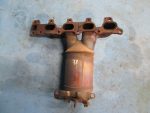 0849176 Выпускной коллектор с катализатором OPEL Astra H 2004-2010