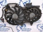 8E0121207F Диффузор радиатора в сборе Audi A4 (B6) 2000-2004