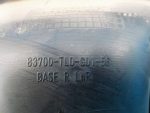 83701-TL0-G21ZA Обшивка двери задней правой Honda Accord 8 2008-2013