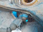7L6 407 257 A Поворотный кулак передний левый VOLKSWAGEN Touareg 2002-2010