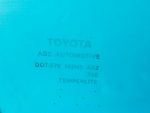 68101-06080 Стекло двери передней правой TOYOTA Camry V40 2006-2011