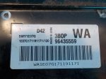 96435559 Блок управления двигателем Chevrolet Aveo (T250) 2005-2011