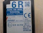 8974112240 Блок управления TOYOTA Corolla E15 2006-2013