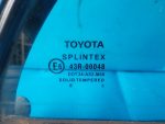 6812305050 Стекло двери задней правой (форточка) TOYOTA Avensis (T25) 2003-2008