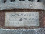 2706028311 Генератор двигателя TOYOTA Camry V40 2006-2011