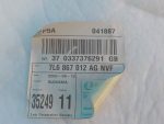 7L6867012EKNUQ Обшивка двери передней правой VOLKSWAGEN Touareg 2002-2010