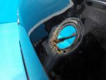 737003E110 Дверь багажника KIA Sorento 2002-2009