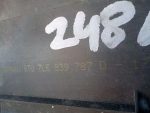 7L6 839 787 D Молдинг двери задней левой VOLKSWAGEN Touareg 2002-2010