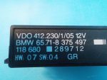 65718375497 Блок управления круиз контролем BMW 5 серия E39 1995-2003
