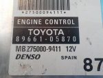8966105870 Блок управления двигателем TOYOTA Avensis (T25) 2003-2008