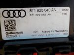 8T1820043AN Блок управления климатконтроля Audi A4 (B8) 2007-2015
