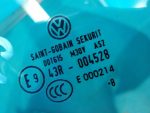 1K5845215 Стекло двери задней левоей (форточка) VOLKSWAGEN Jetta 5 2005-2011