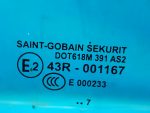 7L6845206E Стекло двери задней правой VOLKSWAGEN Touareg 2002-2010