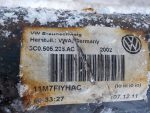 3C0505235AC Балка задняя (подрамник) VOLKSWAGEN Passat B7 2011-2015