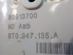 8T09471406PS Плафон освещения салона передний Audi A4 (B8) 2007-2015