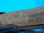 7L0407257A Поворотный кулак передний левый VOLKSWAGEN Touareg 2002-2010