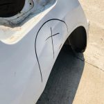 015090 Крыло заднее правое Nissan Almera G15 2013-2018