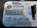 985H1JD00A Подушка безопасности боковая левая в сиденье Nissan Qashqai (J10) 2006-2014