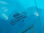 82410H0000 Стекло двери передней левой KIA Rio X-Line 2017-