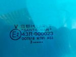 7L6845205E Стекло двери задней левой VOLKSWAGEN Touareg 2002-2010