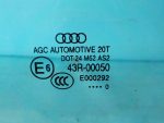 8R0845202B Стекло двери переднее правое Audi Q5 (8R) 2008-2017