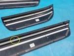 8R0853373A Накладка порога внутренняя (комплект) Audi Q7 (4L) 2005-2015