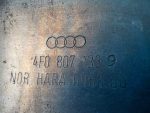 4F0807133 Кронштейн усилителя переднего бампера левый Audi A6 (C6, 4F) 2005-2011