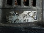 078 903 016 H Генератор двигателя Audi A6 (C5) 1997-2004