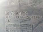 96981604 Накладка передней панели верхняя Chevrolet Cruze 2009-2016