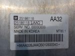 25186118 Блок управления двигателем Chevrolet Cruze 2009-2016