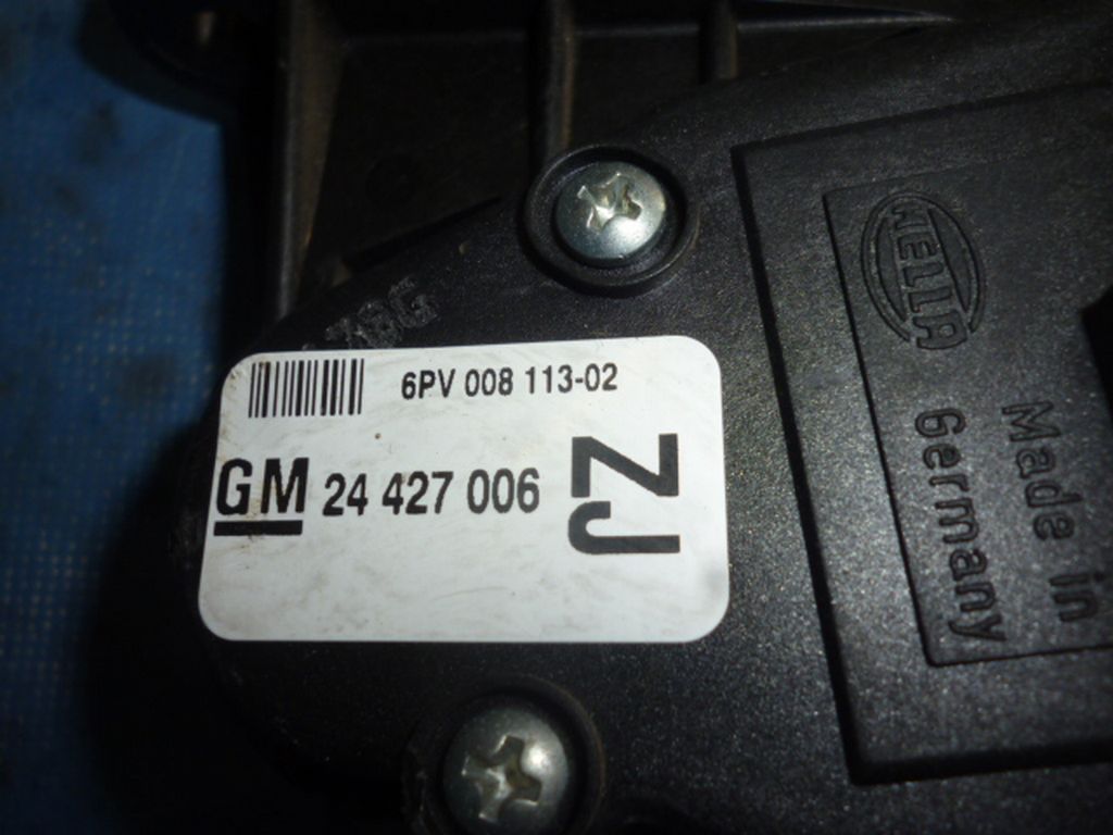 24427006 Педаль газа OPEL Astra H 2004-2010