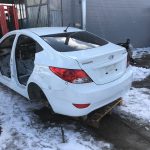  Задняя часть в сборе Hyundai Solaris 2010-2017