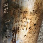7L6253211N Приемная труба глушителя с катализатором VOLKSWAGEN Touareg 2002-2010
