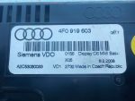 4F0919603 Дисплей информационный Audi A6 (C6, 4F) 2005-2011