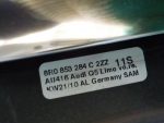 8R0853284F2ZZ Молдинг стекла переднего правого наружный Audi Q5 (8R) 2008-2017
