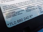 7L0880240K Подушка безопасности боковая правая в сиденье VOLKSWAGEN Touareg 1 (7L) 2002-2010