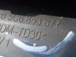 5C6853677 Решетка бампера переднего центральная VOLKSWAGEN Jetta 6 2011-2018