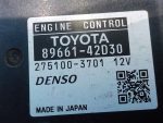 8966142D30 Блок управления двигателем TOYOTA Rav 4 III (ACA30) 2006-2013