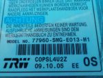 77960SMGE01 Блок SRS Honda Civic 5D 2006-2012