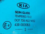 87820A2600 Стекло заднее правое (форточка) KIA Ceed (JD) 2012-2018