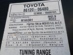 8612006480 Магнитола TOYOTA Camry V40 2006-2011