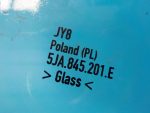 5JA845201E Стекло двери передней левой SKODA Rapid 2013-2020