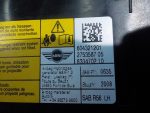 52102753587 Подушка безопасности боковая левая в сиденье Mini Cooper Clubman R55 2007-2014