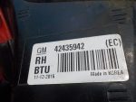 42435942 Фонарь задний правый OPEL Mokka 2012-2019