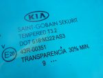 834111H520 Стекло двери задней левой KIA Ceed (ED) 2007-2012
