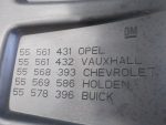 55561432 Декоративная крышка двигателя OPEL Mokka 2012-2019