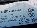 3AC819728AMAI Дефлектор воздушный (комплект) VOLKSWAGEN Passat B7 2011-2015