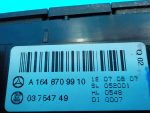 A1648709910 Блок кнопок MERCEDES-BENZ M-class ML (W164) 2005-2011